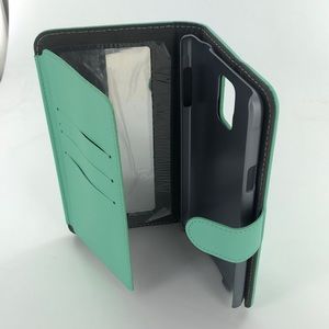 Samsung Galaxy Note 4 Leather Wallet/Mirror Case